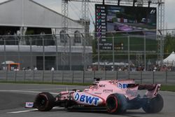 Sergio Pérez, Sahara Force India VJM10 gira