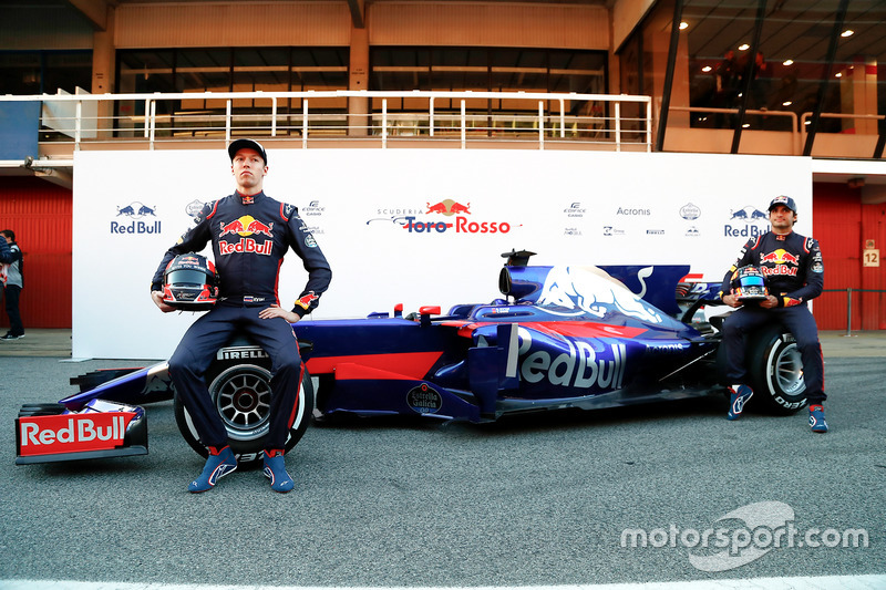 Carlos Sainz Jr., Toro Rosso y Daniil Kvyat, Toro Rosso