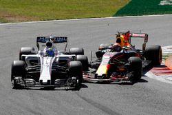 Фелипе Масса, Williams FW40, и Макс Ферстаппен, Red Bull Racing RB13