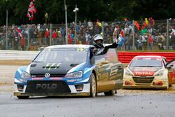 Yarış galibi Johan Kristoffersson, PSRX Volkswagen Sweden, VW Polo GTi