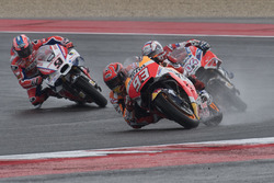 Marc Marquez, Repsol Honda Team, Marc Marquez, Repsol Honda Team, Andrea Dovizioso, Ducati Team, Dan