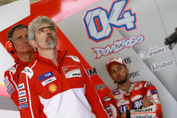 Gigi Dall'Igna, directeur général Ducati, Andrea Dovizioso, Ducati Team