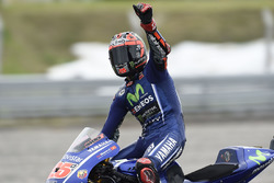 Race winner Maverick Viñales, Yamaha Factory Racing