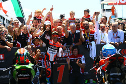 Marco Melandri, Ducati Team, vainqueur de la course