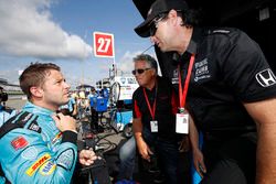 Marco Andretti, Andretti Autosport with Yarrow Honda, Mario Andretti, Bryan Herta