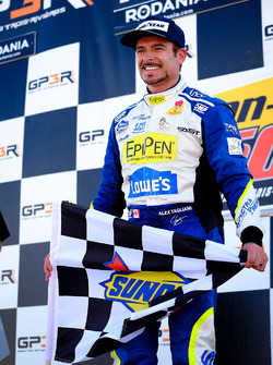 Race winner Alex Tagliani