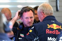 Christian Horner, Teamchef Red Bull Racing, Dr. Helmut Marko, Berater Red Bull