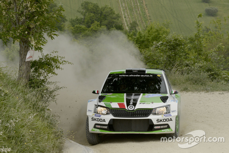 Umberto Scandola, Guido D'Amore, Skoda Fabia R5, Skoda Motorsport Italia