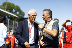 Marco Tronchetti Provera and Mario Isola of Pirelli