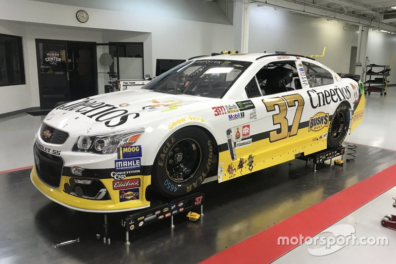 Throwback-Design: Chris Buescher, JTG Daugherty Racing Chevrolet