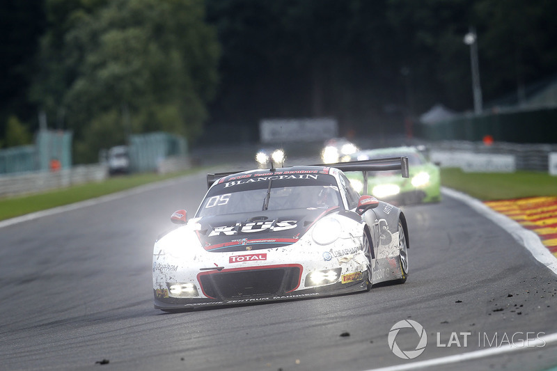 #117 KüS Team 75 Bernhard Porsche 991 GT3 R: Laurens Vanthoor, Kevin Estre, Michael Christensen