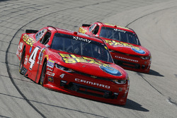 Ross Chastain, JD Motorsports Chevrolet and Harrison Rhodes, JD Motorsports Chevrolet