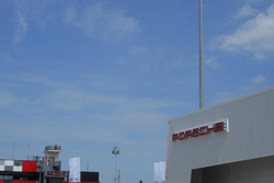 L'hospitality Porsche nel paddock