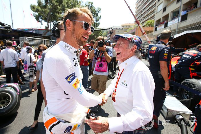 Jenson Button, McLaren, Sir Jackie Stewart