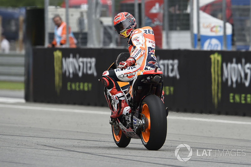 Marc Márquez, Repsol Honda Team, gana la carrera