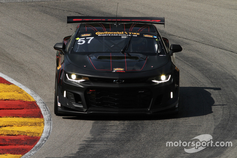 #57 Stevenson Motorsports Chrevrolet Camaro GT4.R: Matt Bell, Robin Liddell