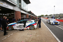 Ashley Sutton, Team BMR Subaru Levorg, Colin Turkington, Team BMW BMW 125i M Sport