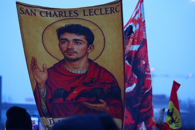 I fan di Charles Leclerc, Ferrari