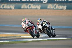 Nicky Hayden, Honda WSBK Team et Markus Reiterberger, Althea BMW Team