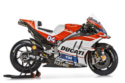 La moto d'Andrea Dovizioso, Ducati Team