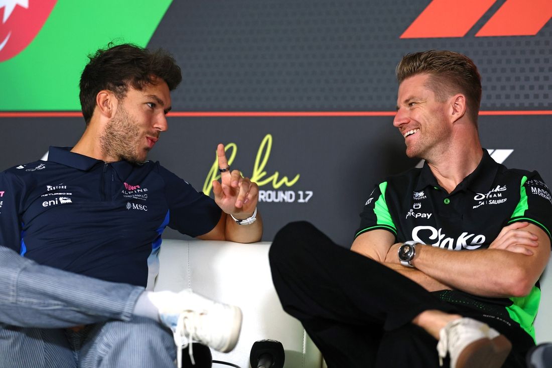 Nico Hulkenberg, Sauber, Pierre Gasly, pilotos alpinos