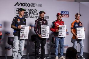 Fabio Quartararo, Yamaha Factory Racing, Marco Bezzecchi, Aprilia Racing, Marc Márquez, Ducati Team, Pedro Acosta, Red Bull KTM Factory Racing