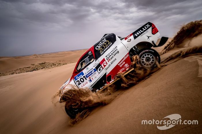 Nasser Al Attiyah, Mathieu Baumel, Toyota Gazoo Racing SA, Toyota Hilux