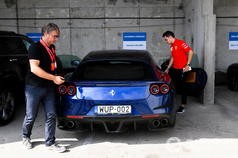 Charles Leclerc, Ferrari arrives