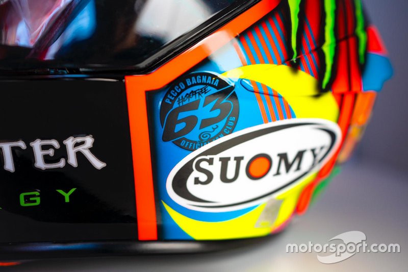 Il casco di Francesco Bagnaia, Pramac Racing