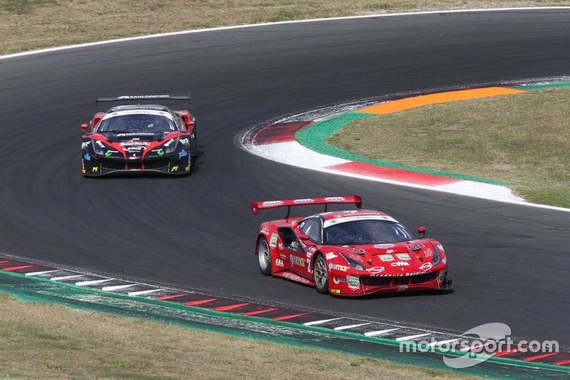 #27 Ferrari 488 Evo #27 GT3 PRO, Scuderia Baldini 27: Fisichella-Gai-Villeneuve