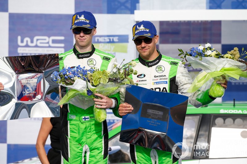 1. WCR2 Pro: Kalle Rovanperä, Jonne Halttunen, Skoda Motorsport Skoda Fabia R5