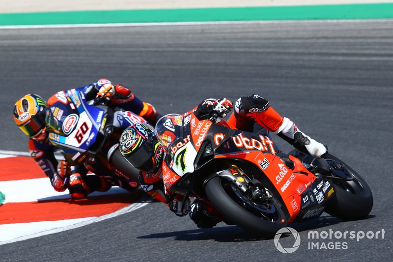 Chaz Davies, Aruba.it Racing-Ducati Team, Michael van der Mark, Pata Yamaha