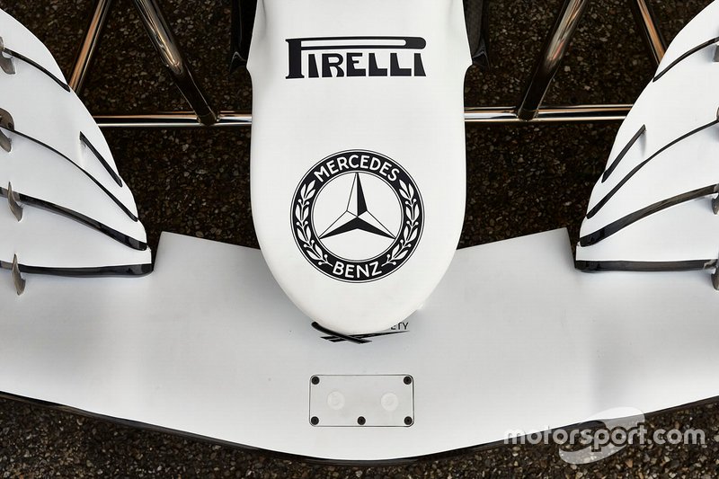 Mercedes W10: Frontpartie