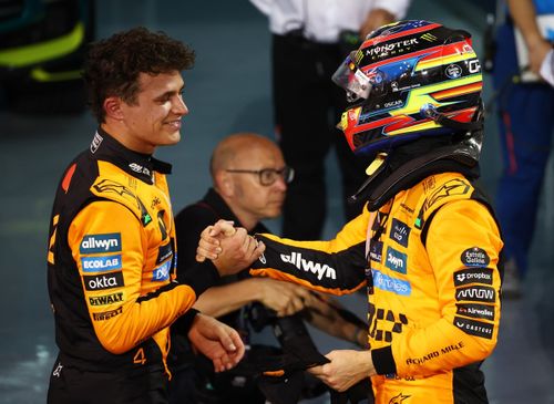 Lando Norris, McLaren, Oscar Piastri, McLaren