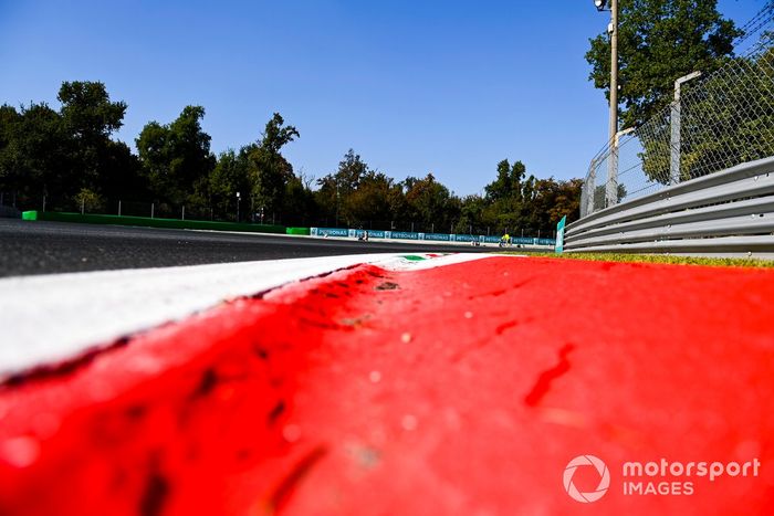 Piano del circuito de Monza