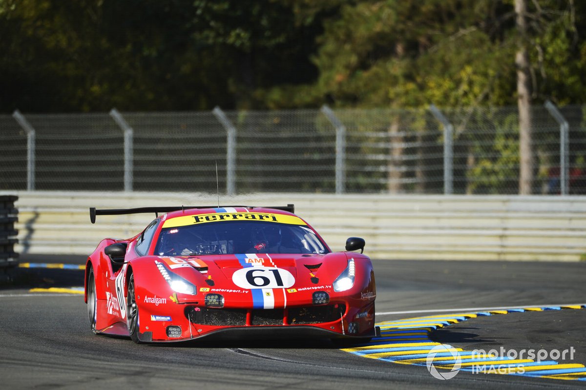 #61 Luzich Racing Ferrari 488 GTE Evo: Francesco Piovanetti, Oswaldo Negri Jr., Come Ledogar