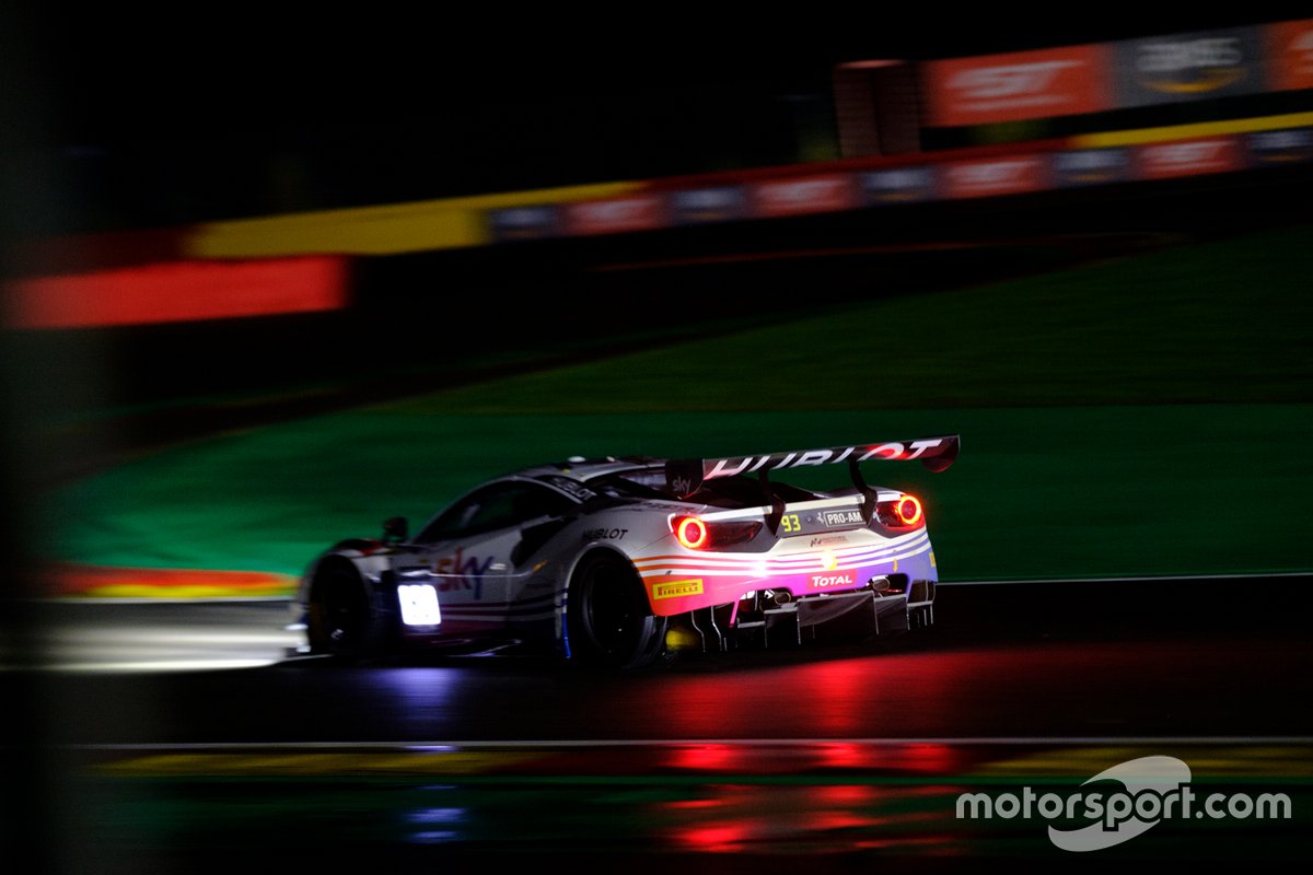 #93 SKY - Tempesta Racing Ferrari 488 GT3: Chris Froggatt, Jonathan Hui, Eddie Cheever, Giancarlo Fisichella