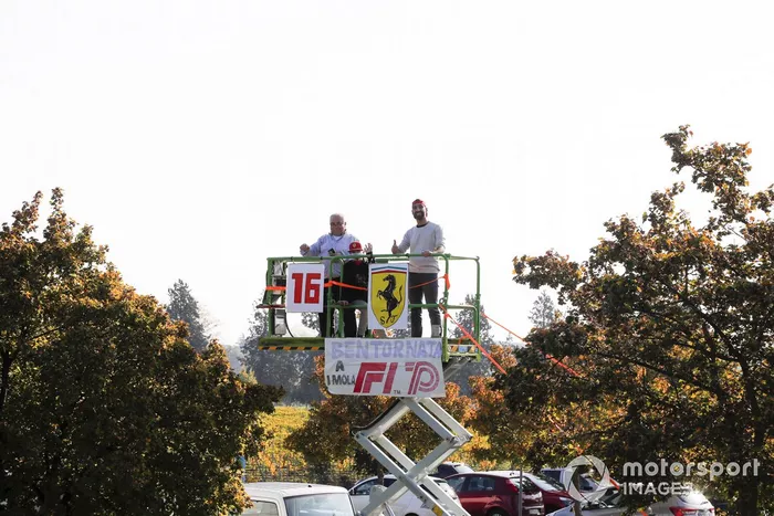 Fans en Imola