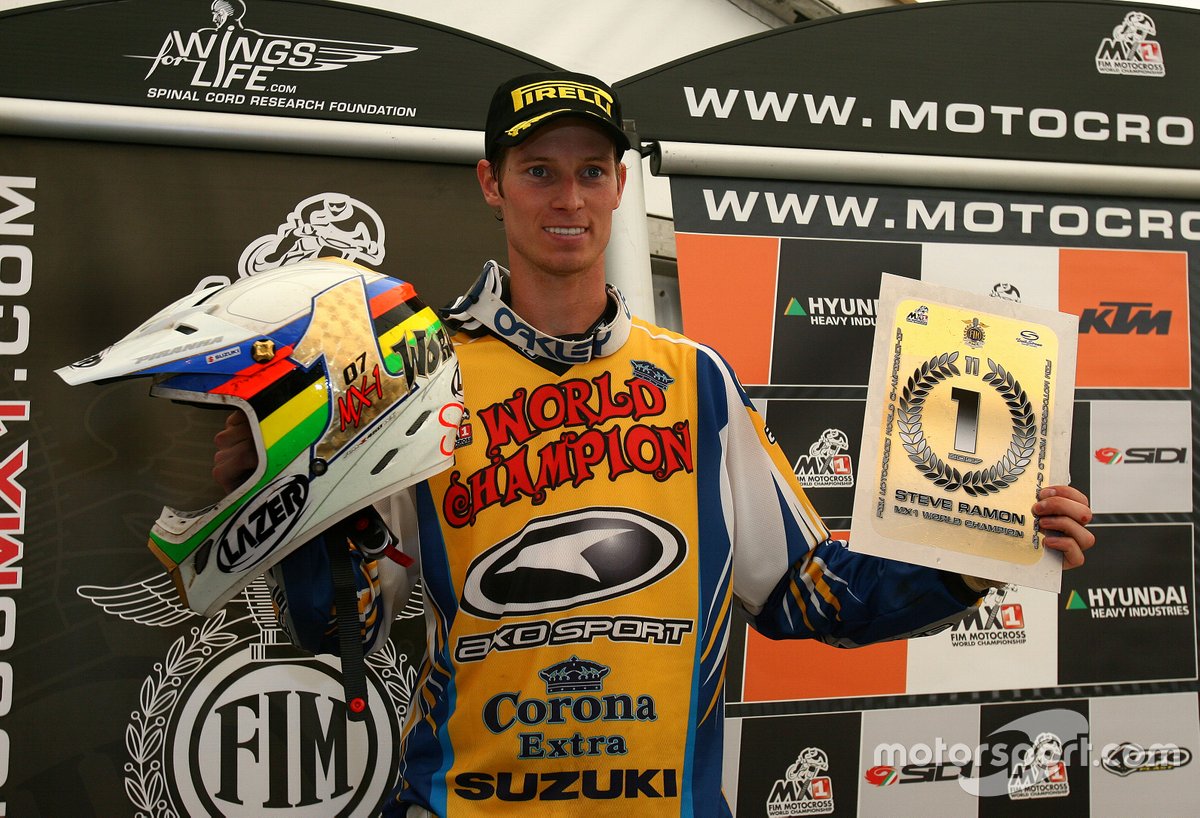 Steve Ramon, Suzuki Racing MX1 Team, wordt wereldkampioen op Lierop (2007)