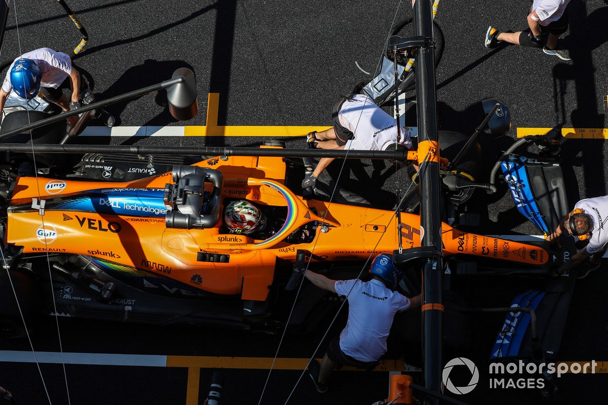 Lando Norris, McLaren MCL35