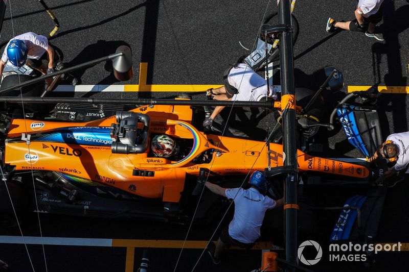 Lando Norris, McLaren MCL35