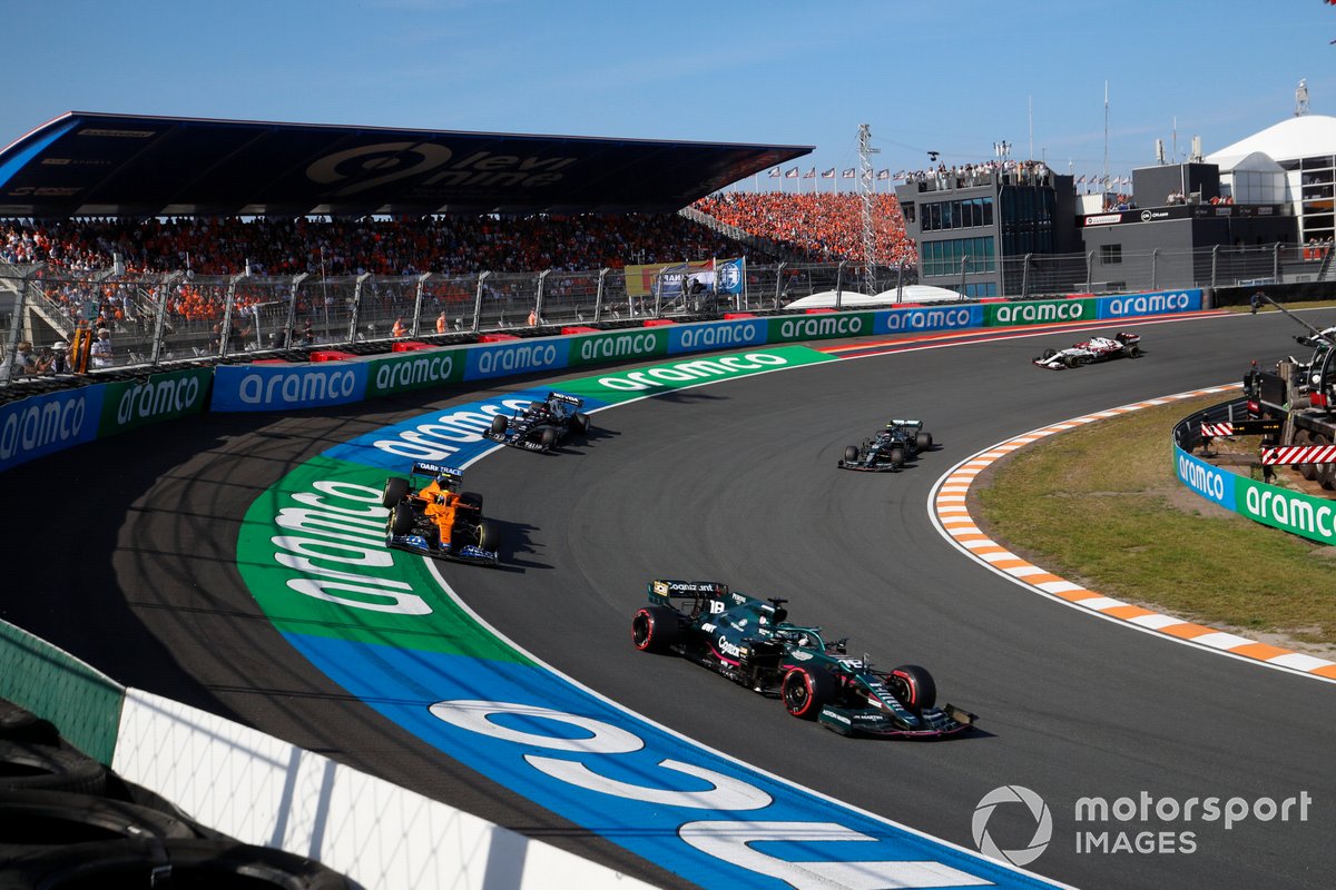Lance Stroll, Aston Martin AMR21, Lando Norris, McLaren MCL35M, Yuki Tsunoda, AlphaTauri AT02