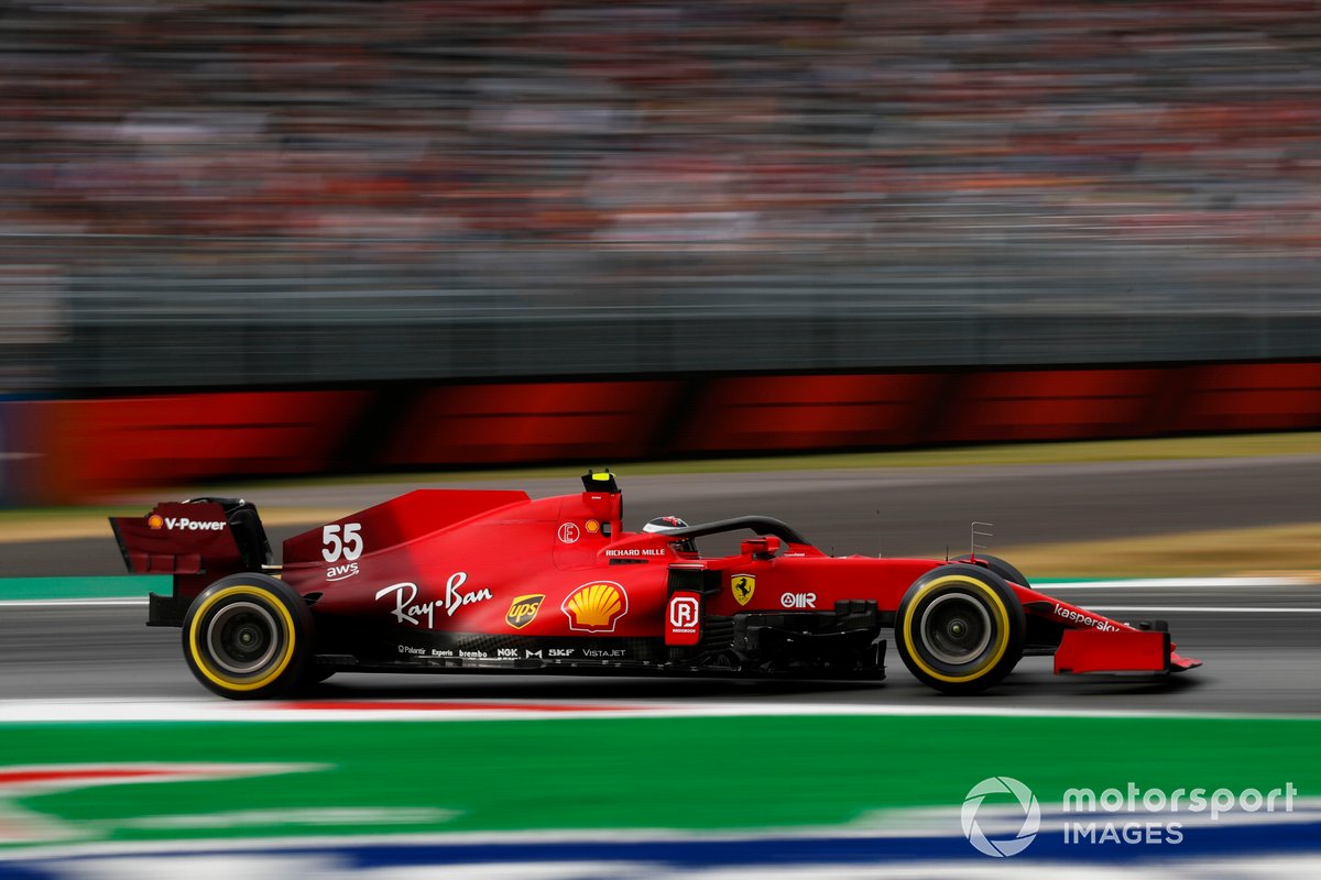 Carlos Sainz Jr, Ferrari SF21