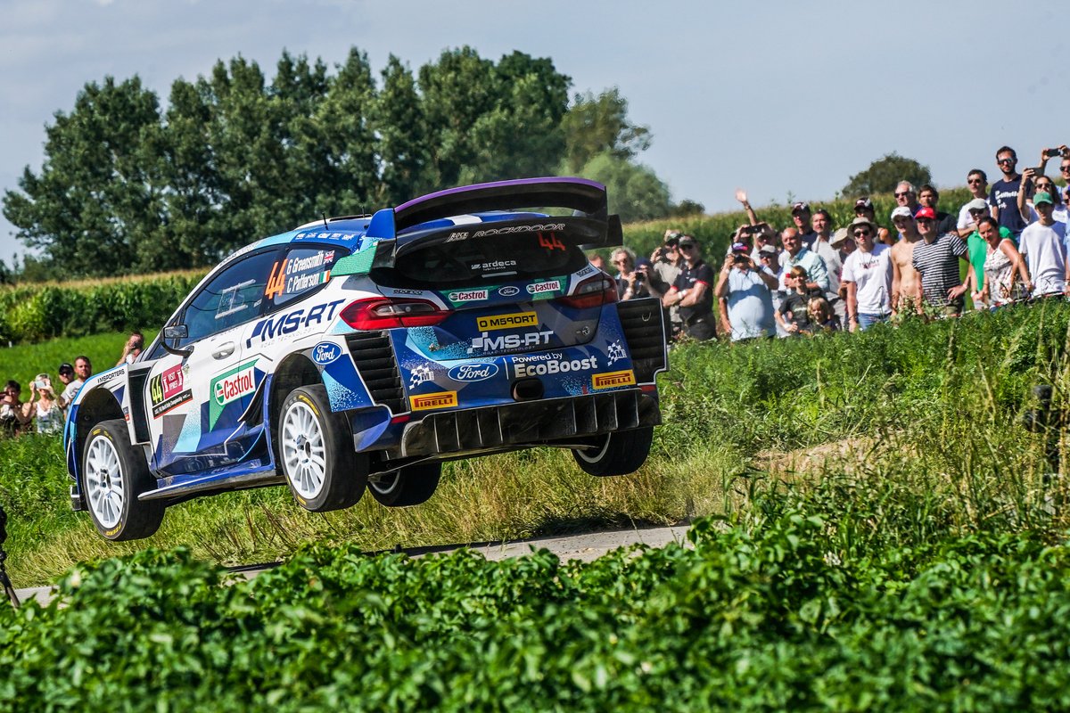 Gus Greensmith, Chris Patterson, M-Sport Ford WRT Ford Fiesta WRC