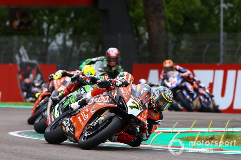 Chaz Davies, Aruba.it Racing-Ducati Team, Jonathan Rea, Kawasaki Racing Team, Alvaro Bautista, Aruba.it Racing-Ducati Team, World SBK