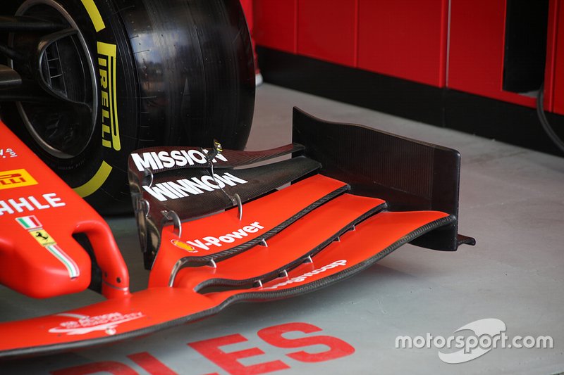 Detalle tecnico ferrari
