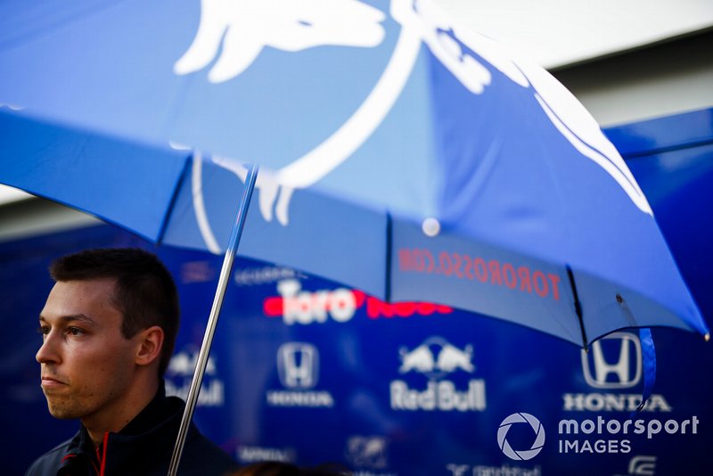 Daniil Kvyat, Toro Rosso parla con i media