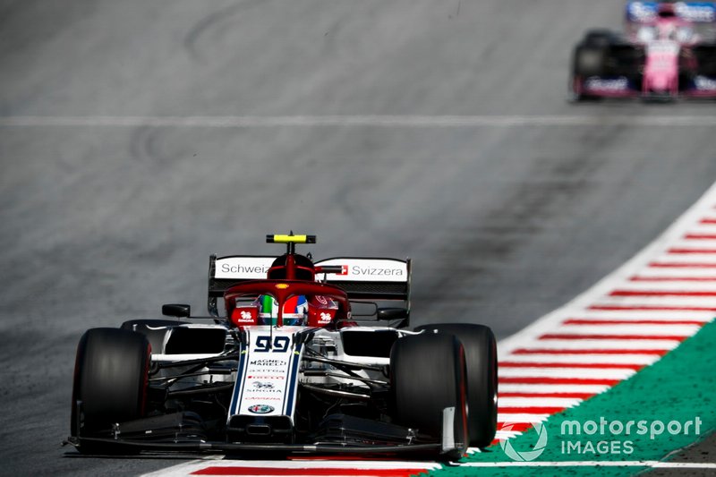 10 - Antonio Giovinazzi, Alfa Romeo Racing C38