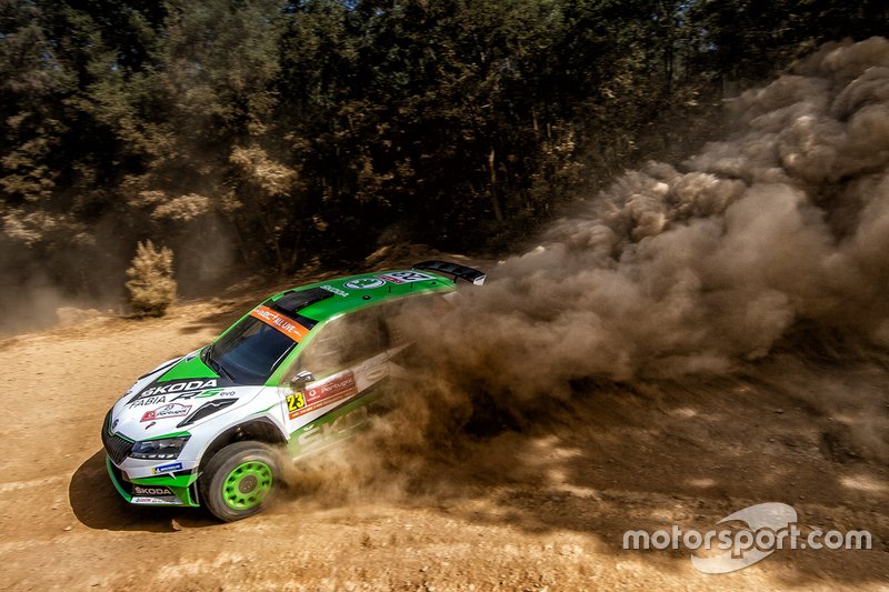 Kalle Rovanperä, Jonne Halttunen, koda Motorsport koda Fabia R5