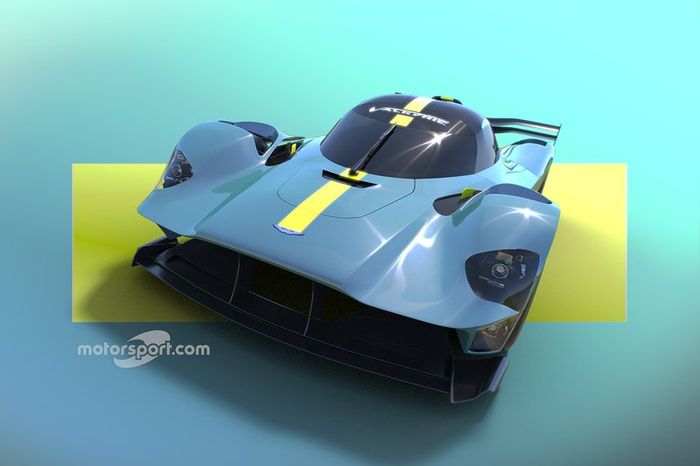 Motorsport Network Aston Martin Valyrie hypercar rendering